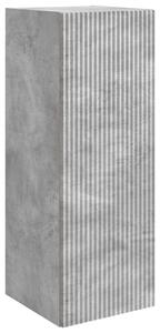 Fali szekrény Betonszürke 33 x 34,5 x 90 cm Szerelt Fa