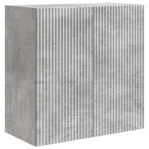 Fali szekrény Betonszürke 59 x 31 x 60 cm Szerelt Fa