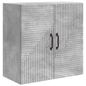 Fali szekrény Betonszürke 59 x 31 x 60 cm Szerelt Fa
