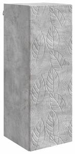 Fali szekrény Betonszürke 33 x 34,5 x 90 cm Szerelt Fa