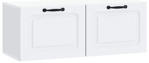 Fali TV szekrény Fehér 78,5 x 31 x 30 cm Szerelt Fa