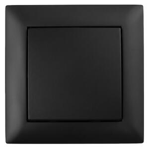 Egypólusú Kapcsoló Kerettel OSTE JNH006-W BLACK
