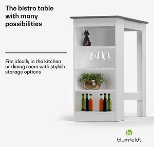 Blumfeldt Erskine, bárasztal, álló asztal, házi bár, 3 szint, modern kialakítás