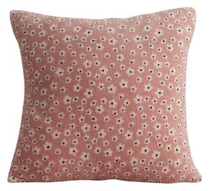 Kétoldalas párnahuzat DUO SENSE DAISELLE 45x45 cm mikroplüss/flanel, rózsaszín