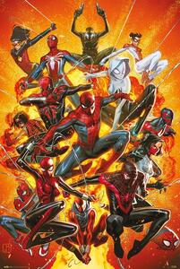 Plakát Marvel - Spider-Verse, (61 x 91.5 cm)