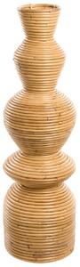Dekor váza NUORO Rattan 70 cm Természetes