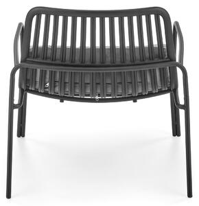 MELBY kerti szék - fekete