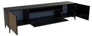 TV asztal RTV Cora Craftsman tölgy-fekete 180 cm