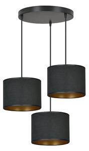 Emibig modern függeszték hilde fekete emi1054/3prem