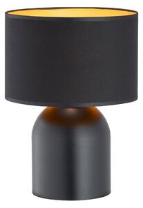 Emibig modern asztali lámpa aspen fekete arany emi1323/ln1