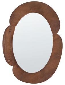 Falitükör ALVENA 60 cm 80 cm Sötétbarna
