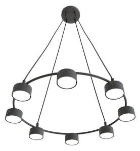 Emibig modern függeszték starlit fekete emi1372/8