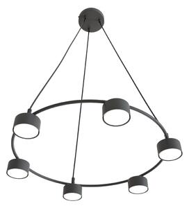 Emibig modern függeszték starlit fekete emi1372/6