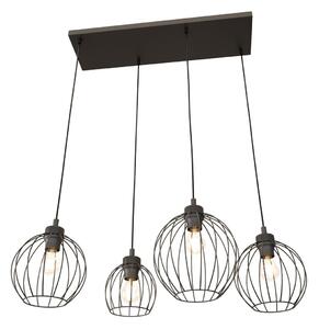 Emibig modern függeszték nando fekete emi1369/4