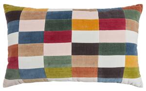 CHECKER VELVET párna 40x70cm