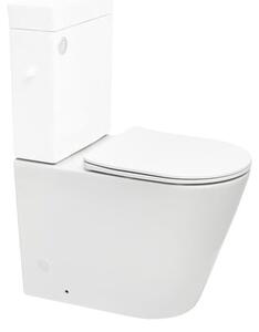 Kombinált WC SAT Brevis fehér fényes felülettel vario lefolyó SATBRE34M