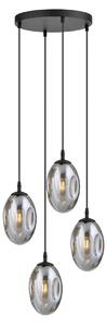 Emibig modern függeszték astral fekete grafit emi1266/4prem