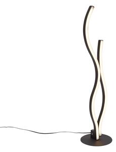 Design asztali lámpa fekete LED-del, dimmelhető - Ying