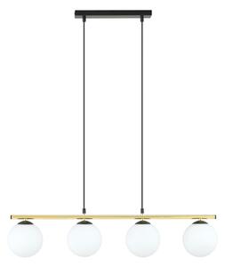 Emibig modern függeszték alora fehér fekete arany emi1254/4