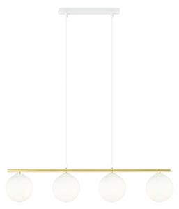 Emibig modern függeszték allora fehér arany emi1255/4