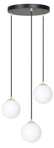 Emibig modern függeszték royal fehér fekete arany emi1243/3