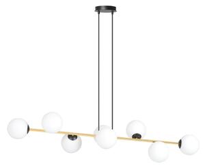 Emibig modern függeszték gravity fehér fekete arany emi1241/8