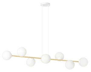 Emibig modern függeszték gravity fehér arany emi1242/8