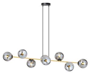 Emibig modern függeszték gravity fekete grafit arany emi1237/8