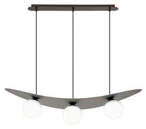 Emibig modern függeszték aura fehér fekete emi1301/3