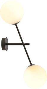 Emibig modern fali lámpa linear fehér fekete emi1169/k2