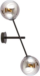 Emibig modern fali lámpa linear fekete grafit emi1167/k2