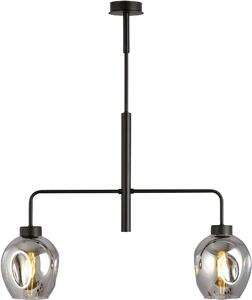 Emibig modern csillár lukka fekete grafit emi1163/2
