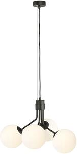 Emibig modern skandináv függeszték nova fehér fekete emi1138/4