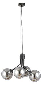Emibig modern függeszték nova fekete grafit emi1140/4