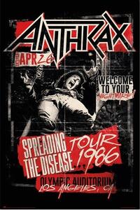 Plakát Anthrax - Spreading the Disease, (61 x 91.5 cm)