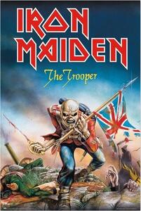 Plakát Iron Maiden - The Trooper, (61 x 91.5 cm)