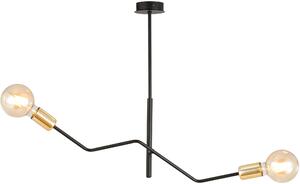 Emibig modern mennyezeti lámpa bolt fekete emi1125/2