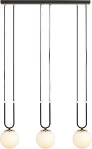 Emibig modern függeszték glam fehér fekete emi1112/3