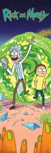 Plakát Rick and Morty - Portal, (53 x 158 cm)
