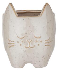 KITTY kaspó, bézs Ø 11 cm