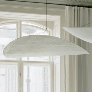New Works Tense LED lógó világítás, átmérő 120 cm, fehér, dimmelhető, Fehér / opál, Konyha, Műanyag, Dizájn