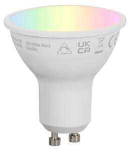 Okos, állítható fekete talajba süllyeszthető spotlámpa IP65, Zigbee GU10-zel - Oneon