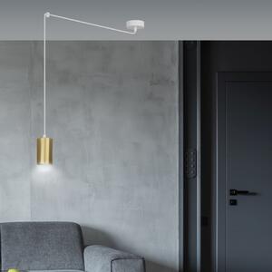 Emibig modern függeszték traker fehér arany emi527/1