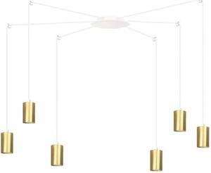 Emibig modern függeszték traker fehér arany emi527/6