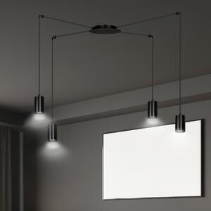 Emibig modern függeszték traker fekete emi524/4