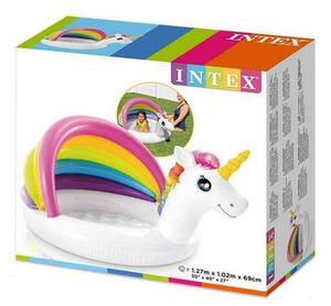 Intex 127x102x69cm felfújható Pancsoló - Unikornis (57113NP) - fehér