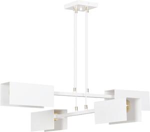 Emibig modern függeszték tolos fehér arany emi634/4