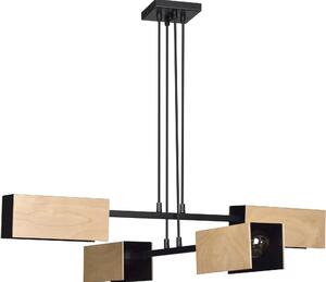 Emibig modern skandináv függeszték zaper fekete emi616/4