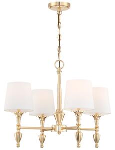 Cosmolight klasszikus csillár austin arany cosp04142au-wh