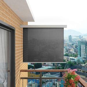 VidaXL multifunkciós szürke oldalsó napellenző erkélyre 150 x 200 cm